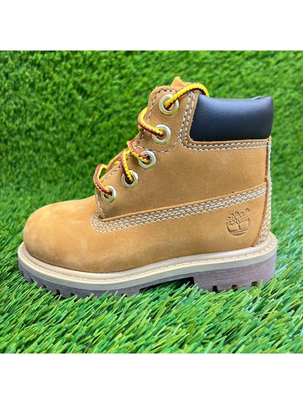 Timberland Premium 6-Inch Toddler Size 6.5C Brown Outdoor Waterproof Ankle Boots